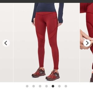 NWOT Lululemon Keep the Fleece tights 8